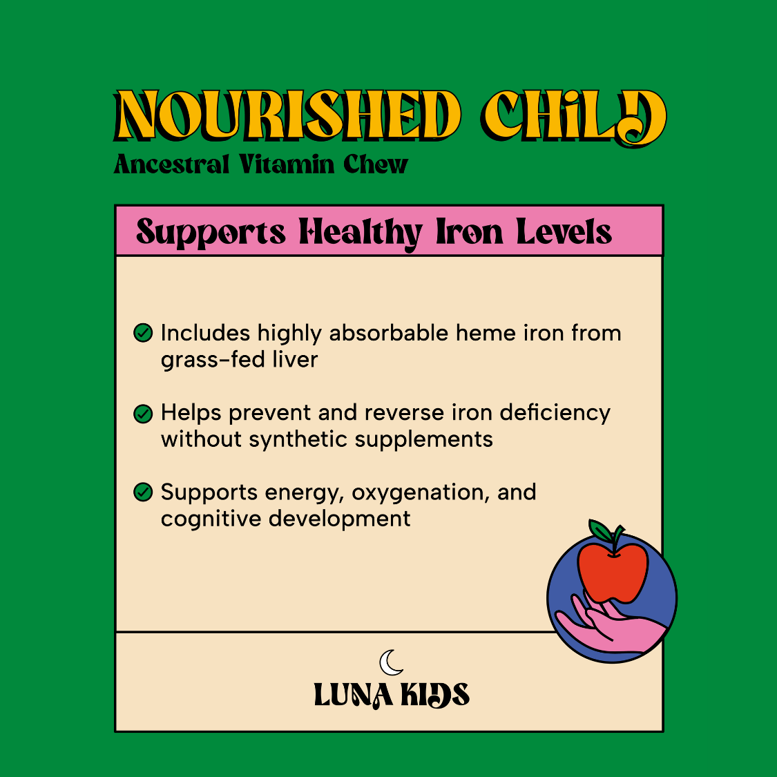“Nourished Child” Ancestral Gummy Vitamin – by Subluna