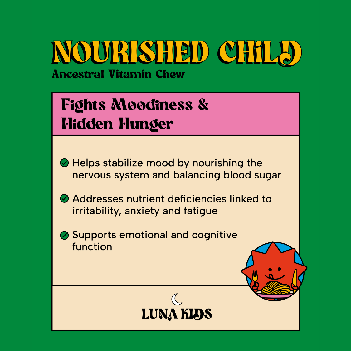 “Nourished Child” Ancestral Gummy Vitamin – by Subluna