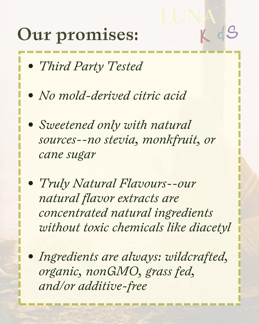 Nutrient-dense kids gummy from Subluna – stocked in Australia by Born Primal
