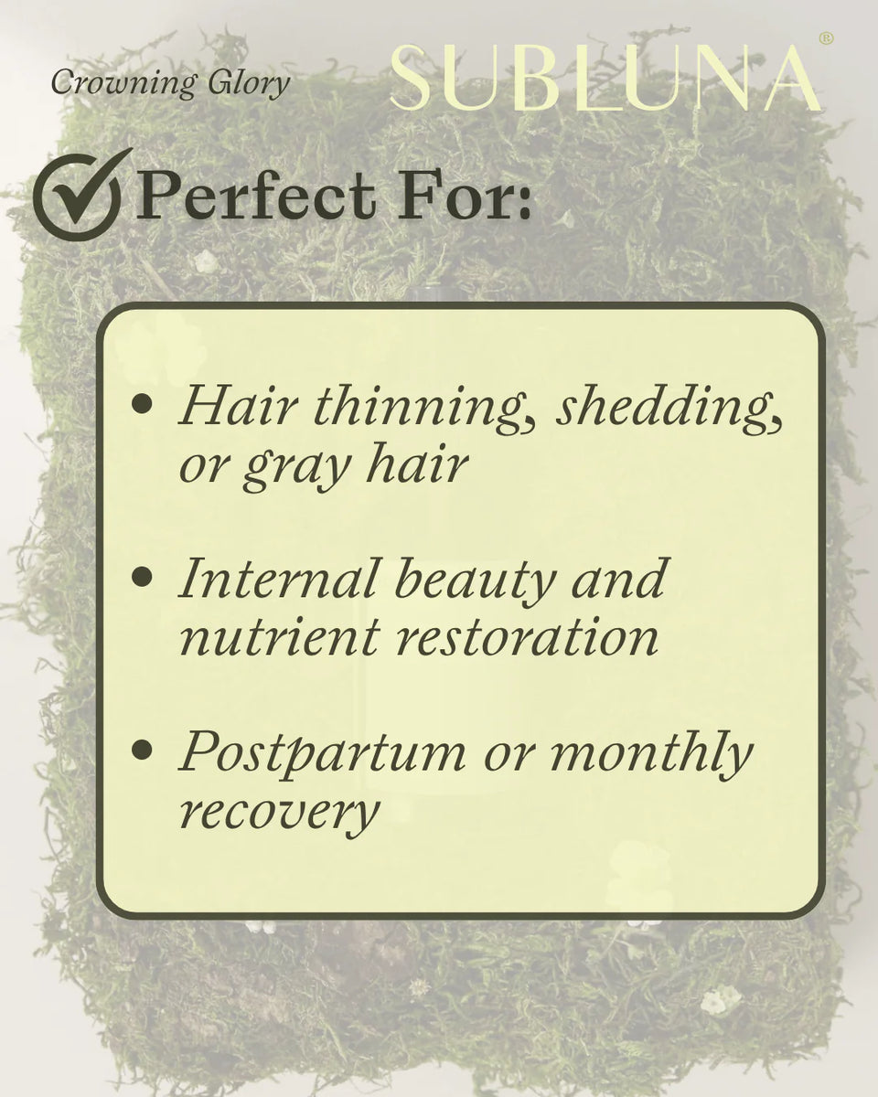 Crowning Glory Hair Tonic – Herbal Blend for Hair Growth & Scalp Health