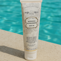Reef Safe Vegan Mineral Face and Body Sunscreen with Tremella Mushroom