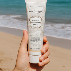 Reef Safe Vegan Mineral Face and Body Sunscreen with Tremella Mushroom