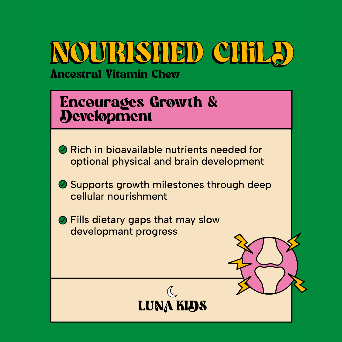 “Nourished Child” Ancestral Gummy Vitamin – by Subluna