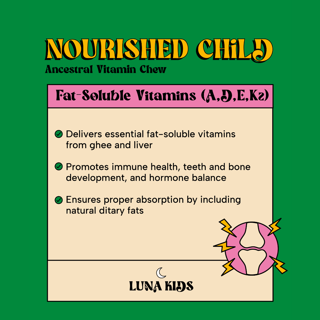 “Nourished Child” Ancestral Gummy Vitamin – by Subluna