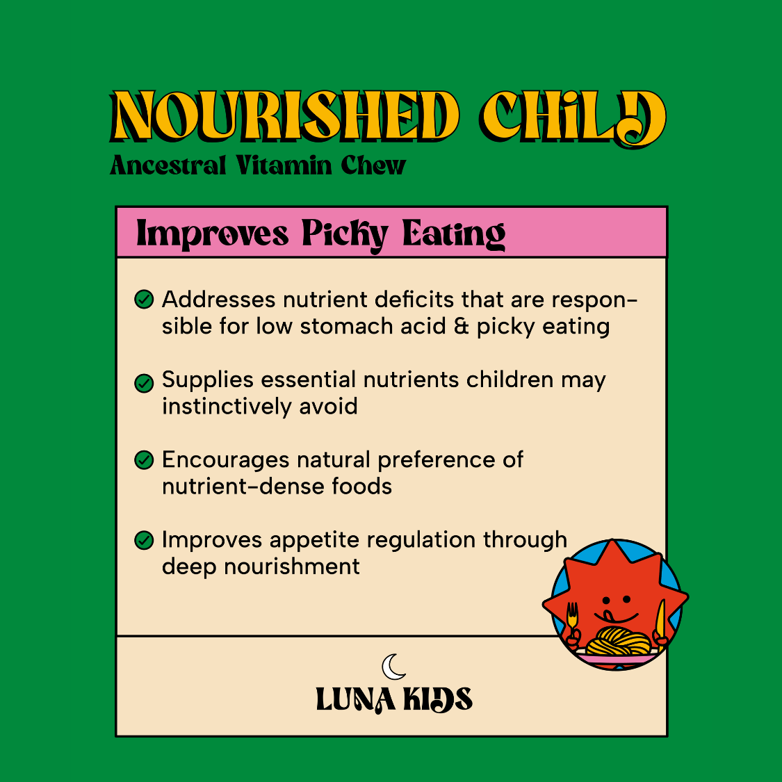 “Nourished Child” Ancestral Gummy Vitamin – by Subluna