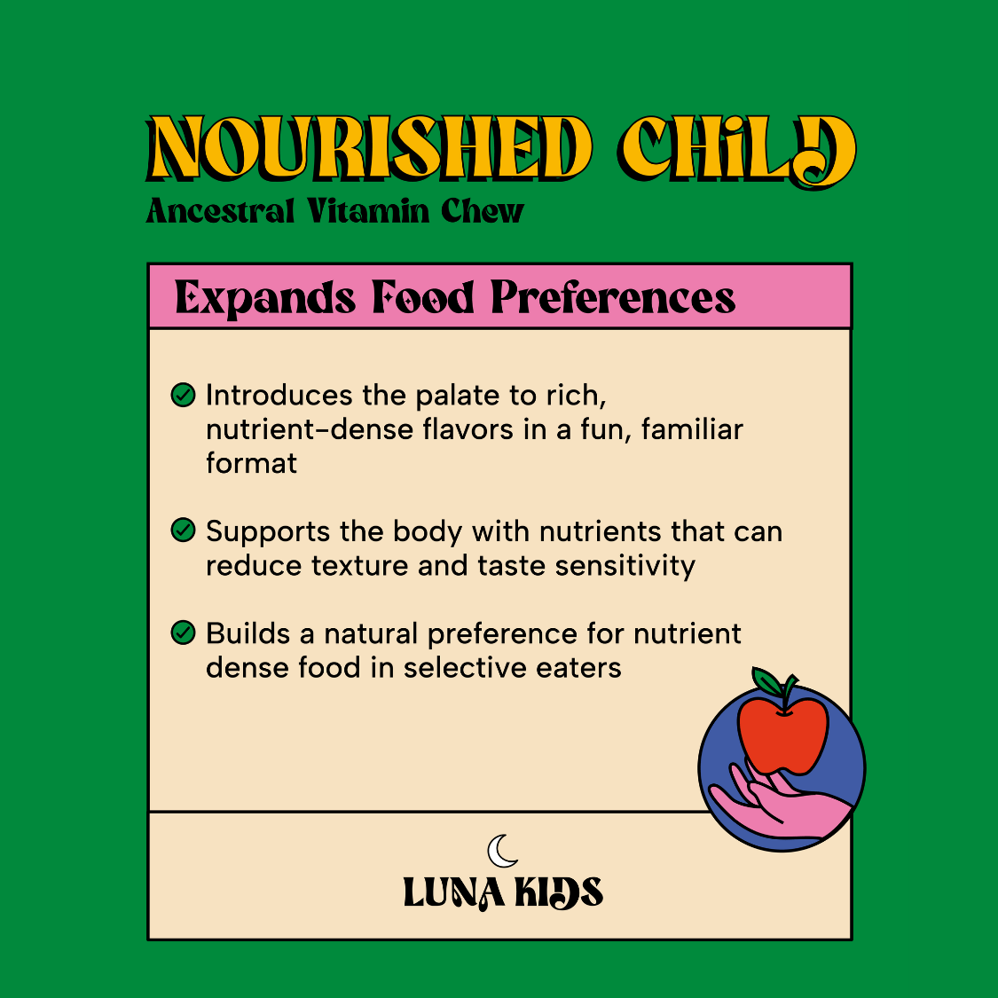 “Nourished Child” Ancestral Gummy Vitamin – by Subluna