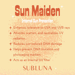 Sun Maiden Tea Powder: Skin Resilience Blend for Sun Protection & Skin Renewal