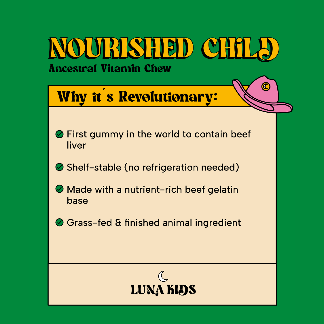 “Nourished Child” Ancestral Gummy Vitamin – by Subluna