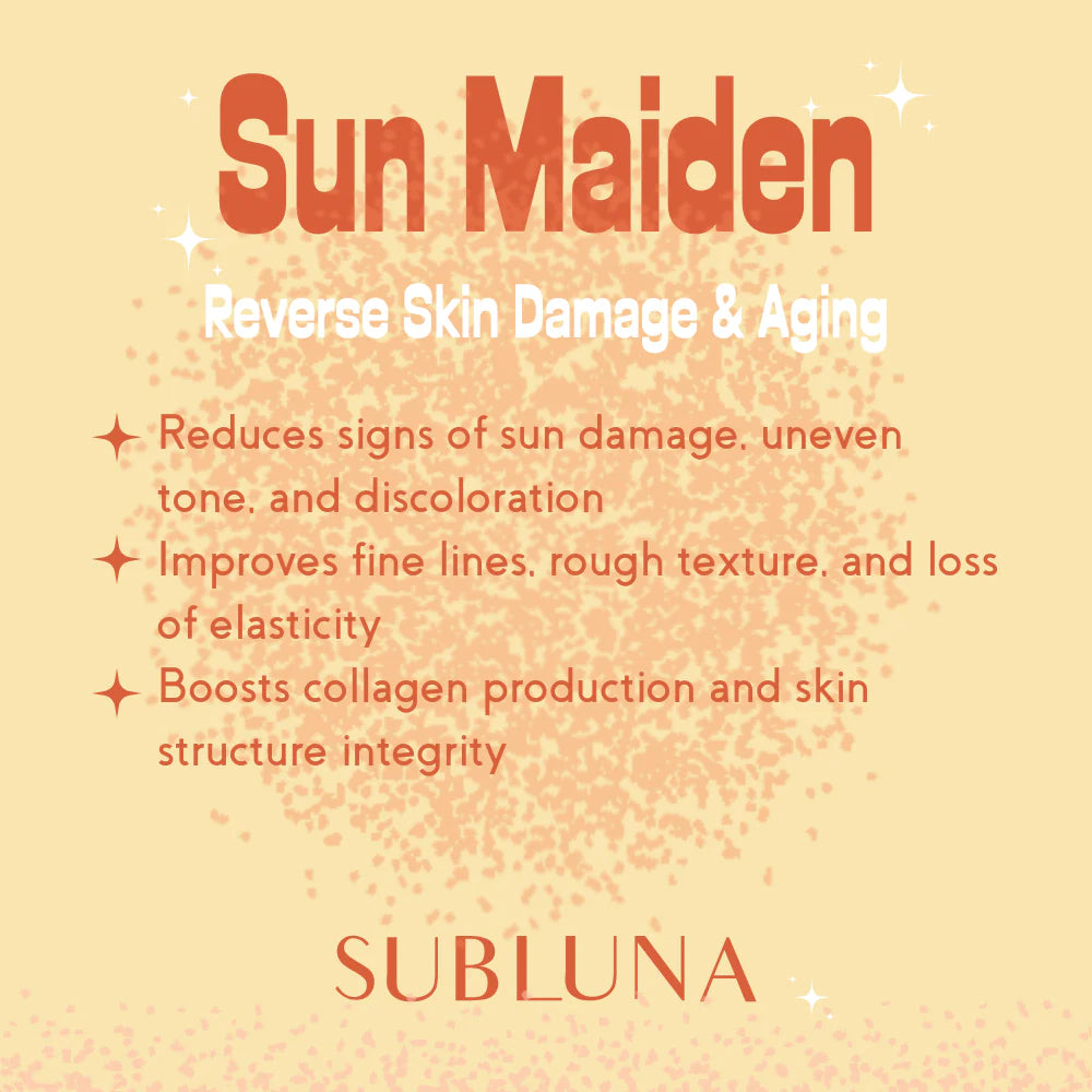 Sun Maiden Tea Powder: Skin Resilience Blend for Sun Protection & Skin Renewal
