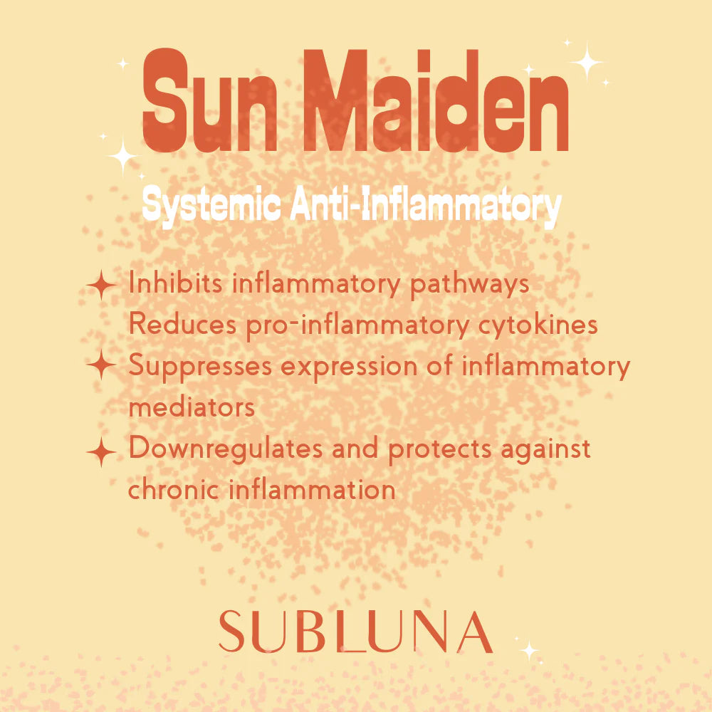Sun Maiden Tea Powder: Skin Resilience Blend for Sun Protection & Skin Renewal