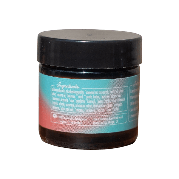 Bliss Energetics Australia tooth putty is a sticky, mineral-rich spot treatment designed to strengthen weak or mineral-deficient teeth.