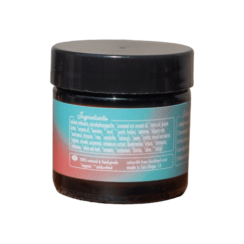 Bliss Energetics Australia tooth putty is a sticky, mineral-rich spot treatment designed to strengthen weak or mineral-deficient teeth.