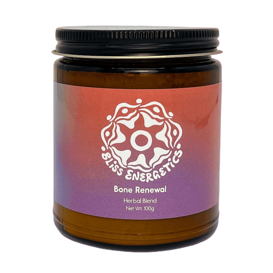 Herbal blend called Bone Renewal by Bliss Energetics Australia that try's to treat the root cause of tooth decay.