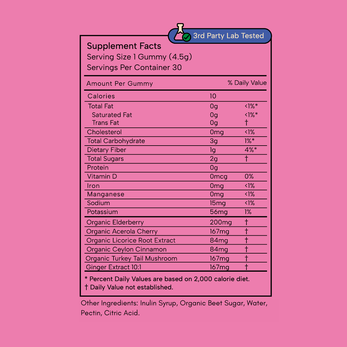Healthy Child: Immune & Illness Gummy - by Subluna