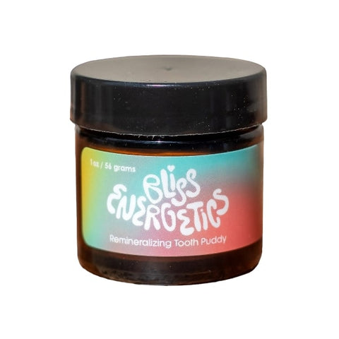 Bliss Energetics Remineralising Tooth Puddy Australia – mineral-rich natural tooth treatment available at Born Primal
