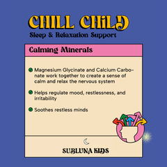 Chill Child: Calm & Sleep Gummy