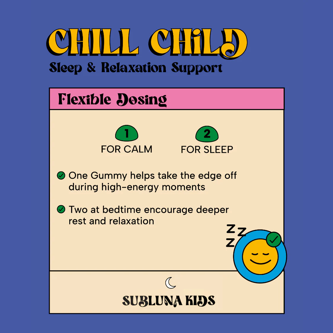 Chill Child: Calm & Sleep Gummy