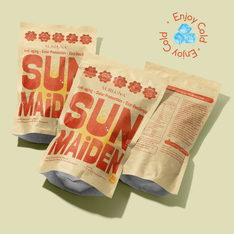 Sun Maiden Tea Powder: Skin Resilience Blend for Sun Protection & Skin Renewal